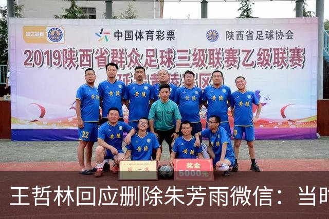 王哲林回应删除朱芳雨微信：当时被盗删了几百人 包括我妈也被删了